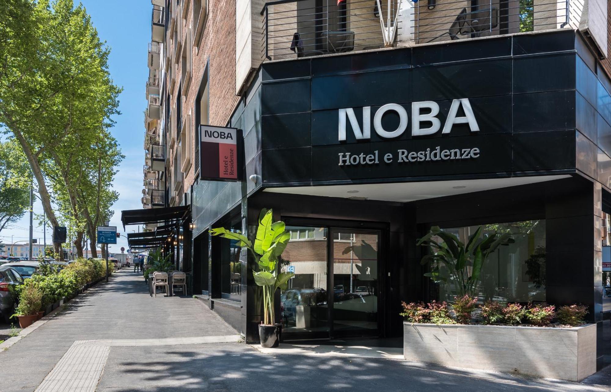 Noba Hotel E Residenze ローマ エクステリア 写真